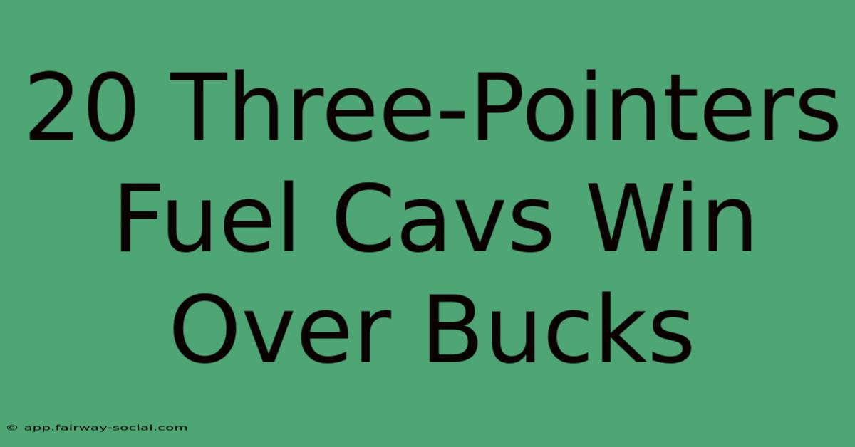 20 Three-Pointers Fuel Cavs Win Over Bucks